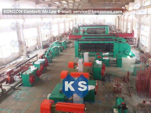 Cheap Automatic Gabion Production Line Designed To Make Gabion Mesh Size 60x80mm for sale