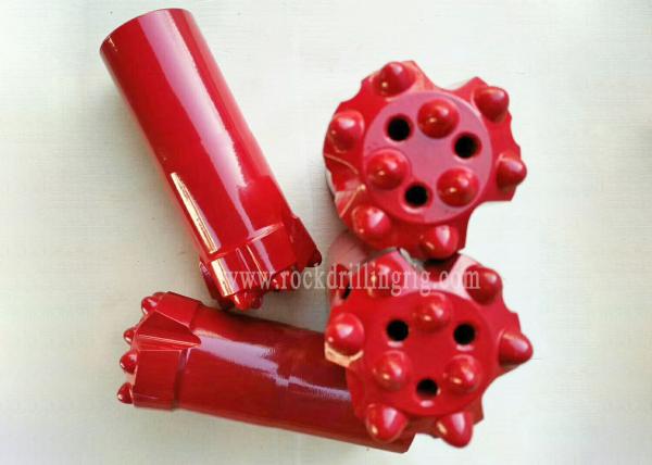 Cheap JCDRILL Rock Drill Bits Tapered Button Bit Drilling Tool For Mining / Blasting for sale
