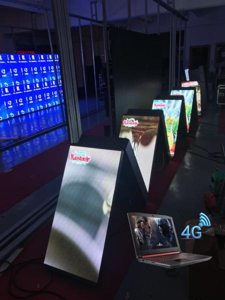 Cheap Front Open Large Size LED Digital Signage Display Multi Screen Commercial LED Display P3.91 for sale