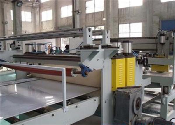 Cheap Full Automatic WPC Foam Board Machine With Laminating Machine for sale