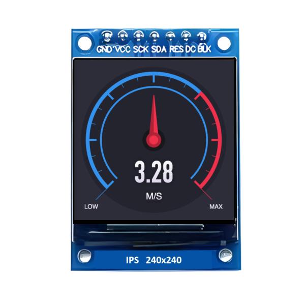 Cheap 1.3" 1.33 Inch TFT LCD Display 240x240 Pixels SPI Serial Peripheral Interface Driver for sale