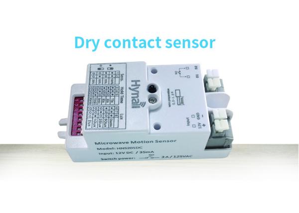 Cheap HNS201DC High Frequency Motion Detection Sensor 12V DC Input Dry Contact Output for sale