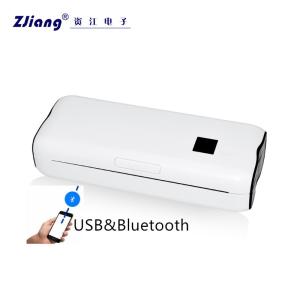 China Zijiang Wireless Mobile A4 Paper Printer Direct Thermal Printing FCC Certificate on sale