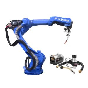 Yaskawa AR2010 6 Axis Arc Welding Robot Automatic Arm Machine TRM Welding Guns And Linear Guides Rail In Stock