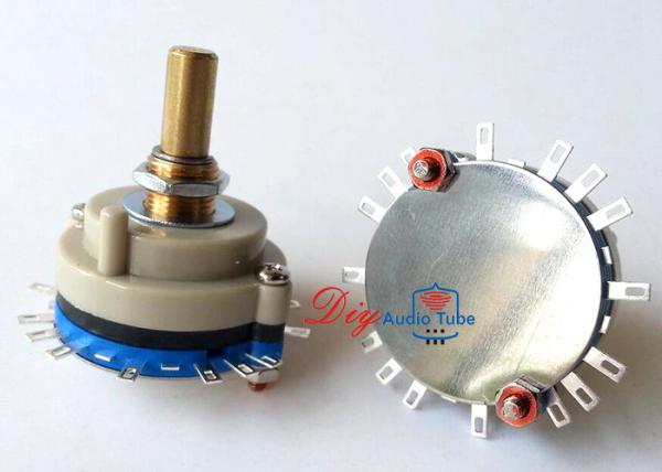 Cheap 1 pole 3 4 position ROTARY SWITCH Step volume Attenuator Potentiometer for sale