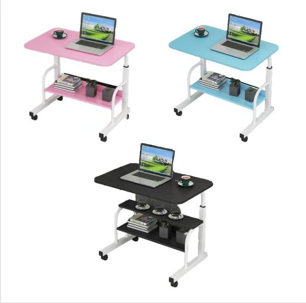 Cheap Wood Desktop Laptop Desk for Modern Office Height Adjustable Portable Computer Table for sale