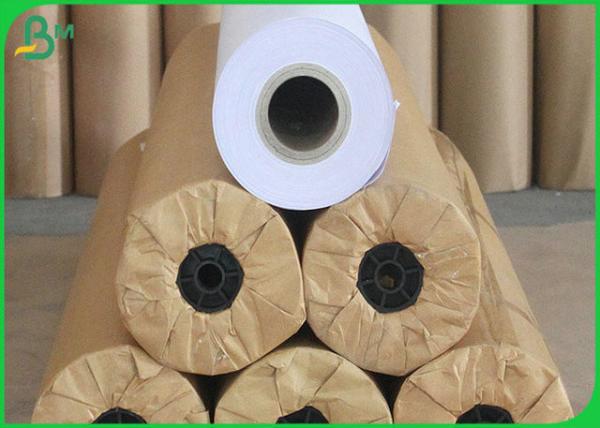 Cheap High Whiteness Garment Plotter Paper Roll 40 Gsm - 80gsm For Textile Factory for sale