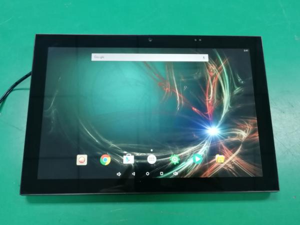 Cheap 10 Inch Wall Mounted POE Touch Android NFC Tablet With LED Light For Meeting Room Booking for sale