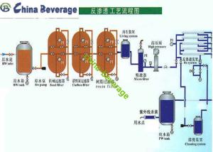 China Automatic Reverse Osmosis Water Treatment System Pure Water Filter Food Grade on sale
