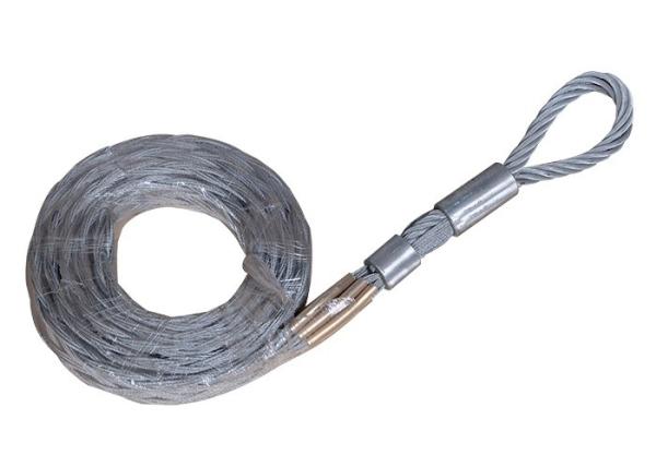 Cheap Double Weaving Cable Pulling Grips , Stringing Conductor Wire Pulling Grips for sale
