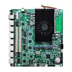 Best 6 LAN Network Security Mini Itx Firewall Motherboard Embedded Industrial PC Motherboard wholesale