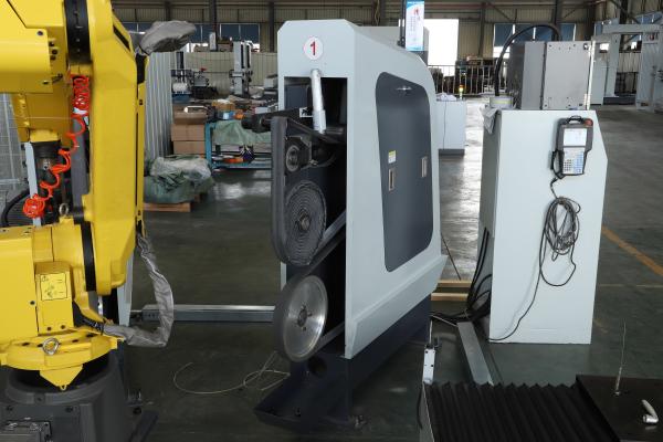 Cheap High Efficiency Robotic Grinding Cell ,  Industrial Auto Buffing Machine for sale