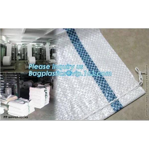 pp bag/sacks used pp bag Woven PP woven bag for packing 50kgs rice, grain, powder, salt, sugar,WOVEN BAG PRINTING MATERI