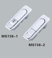 Best MS738 push to open latch push button locks Panel Cabinet Handle Lock wholesale