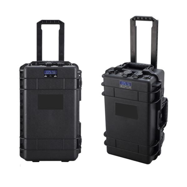 Cheap Suitcase design LiFePO4 high capacity 3kwh portable solar energy power generator 3000w for sale