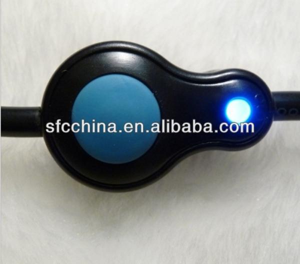 Cheap waterproof push button switch with cable and led for sale