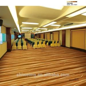 Best Custom flat wave stripe wall to wall carpet for university project wholesale