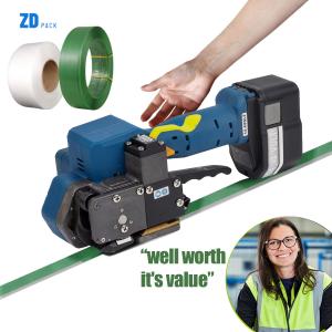 Best Electric Strapping Tool Handheld Strapping Machine for PP/PET Belt Welding Strapping Tool with 650-3000N Adjustable Tension wholesale