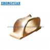 Casting Steel Closed Chock Material ASTM A27-70-36 Ship Mooring Equipment for sale