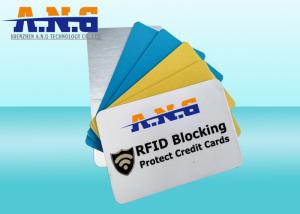 Best Printed Wallet Blocking Rfid Smart Card Protectors high Security wholesale