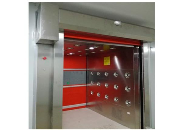Cheap Remote Control Door Air Shower Tunnel With Three Side Auto Blowing for sale