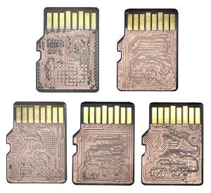 BGA Package of Memory Substrate with ENEPIG ENIG Soft Gold Surface