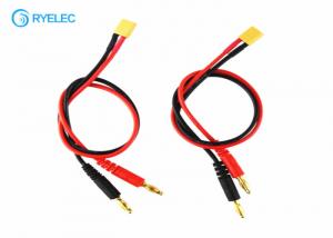 Best 4.0mm Banana Plug To XT30 Charge Custom Cable Assemblies Connector For RC Helicopter Battery wholesale