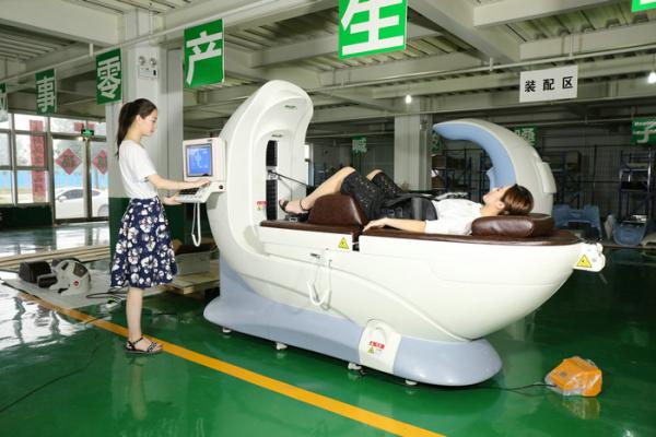 Cheap Accurate Positioning Spinal Decompression Table Back Decompression Machine for sale