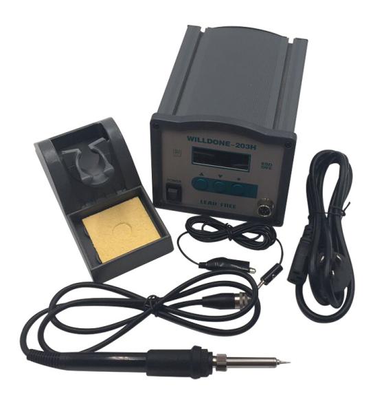 Cheap Black Color Welder Soldering Station 90W Variable Temperature 200 Series Tips for sale