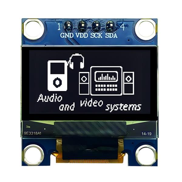 Cheap 0.96 Inch OLED Display Board Module 12864 128X64 IIC I2C Driver 4 Pins For Raspberry Pi Arduino for sale