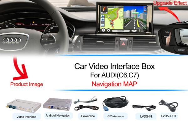 Cheap AUDI Navigation Systems Support WIFI / Google MAP Android 4.4 for sale