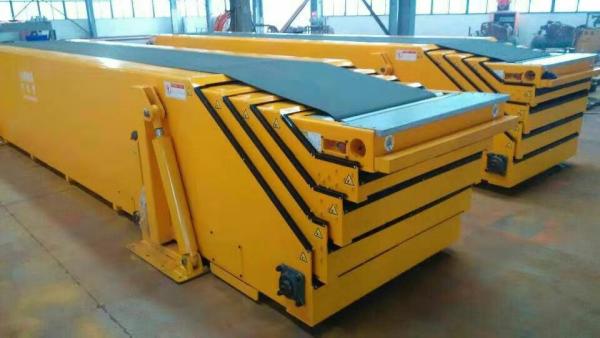 Cheap Movable Carton Container Loading Unloading Telescopic Belt Conveyor for sale