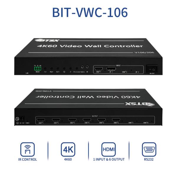 Cheap Order Information Multi-Display Video Wall Controller for Professional-Grade Processing for sale