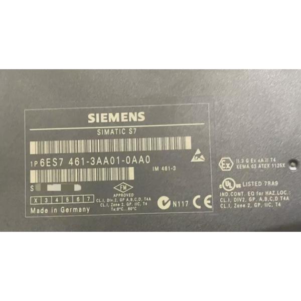 Cheap SIEMENS 6ES7461-3AA01-0AA0 SIMATIC S7-400, INTERFACE MODULE RECEIVER IM 461-3 FOR DISTRIBUTED COUPLING UP TO 102 M, WITH C-BUS for sale