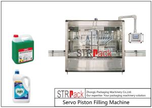 Best Automatic Linear Servo Piston Paste Filling Machine 10 Heads For Viscou wholesale