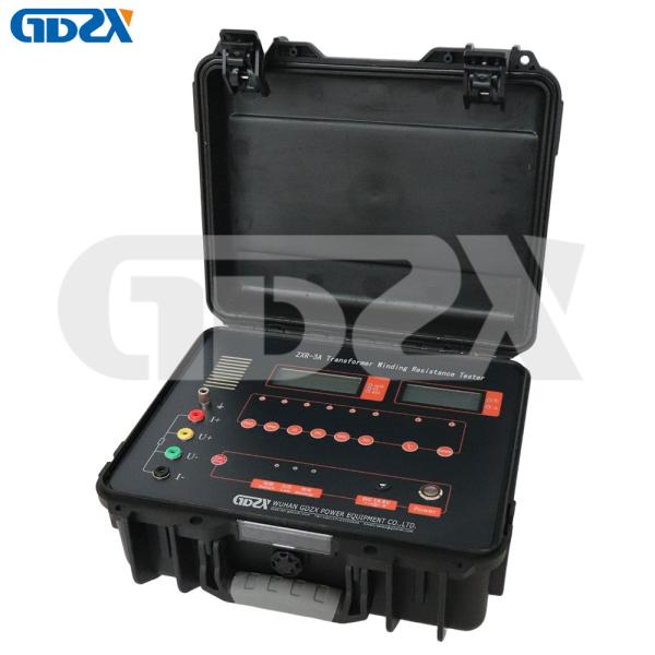 Cheap ZXR-3A Transformer Winding Resistance Tester For On Site And Field Test for sale
