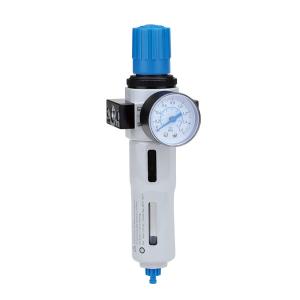 China Air Pressure Regulator With Gauge , Air Compressor Filter Regulator With PC Filter Bowl on sale