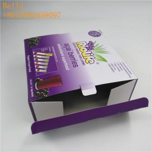China Custom Printing Paper Box Packaging Cardboard Counter Display Boxes For Chocolate Bar on sale