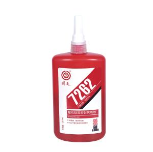 China 7262 Mi-High Strength Red Thixotropic Anaerobic Thread Locker For Under M20 Thread Locker/ Thread Sealant/ Liquid Gasket on sale