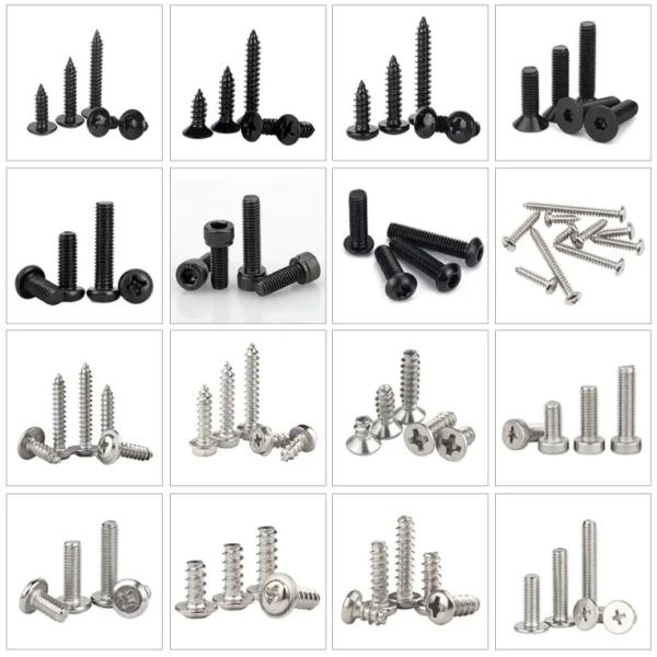 Cheap Fully Threaded Self Tapping Metal Screws for Versatile Applications for sale
