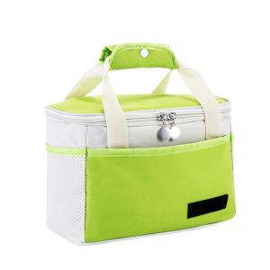 China Travel Use Classic Canvas Lunch Cooler Bag With Hard Liner on sale