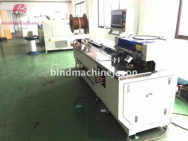 Cheap High speed notebook punching machine with wire binding function PWB580 for sale