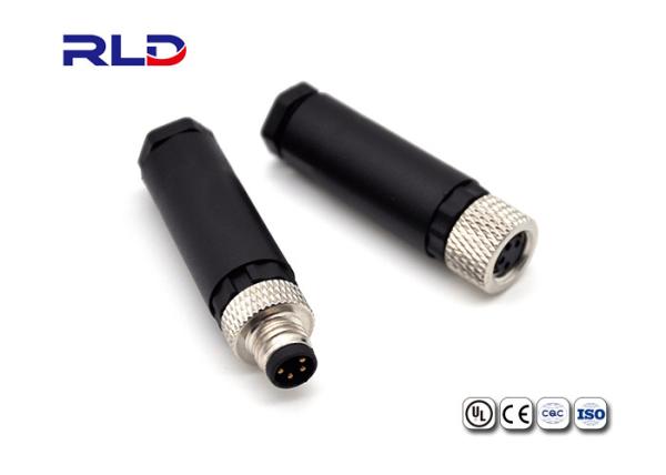 Cheap Black 2 Pin Waterproof Connector Plug DC Power Adapter Plug Dustproof for sale