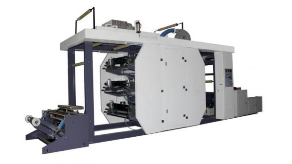 PE PP Plastic Bag Flexo Press Machine , Multicolor Flexo Printing Machine