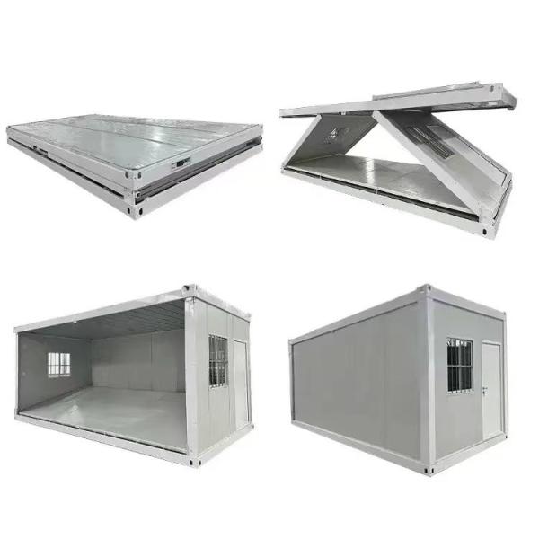 Cheap Mobile Modular Folding House with Wind Proof Advantage and Fiber Cement Board Floor for sale