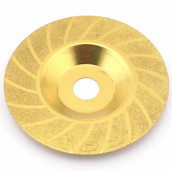 Cheap Titanium 4 Grinding Discs Diamond Cup Wheel Convex Threading Angle Grinder for sale