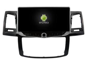 10.88 Screen with Mobile Holder For Toyota Fortuner 1 AN50 AN60 HILUX Revo Vigo 2008-2014