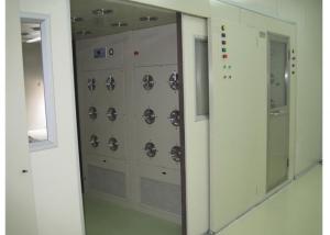 Best Slide Auto Door Class 100 Clean Room Air Shower For Electronic Factory wholesale