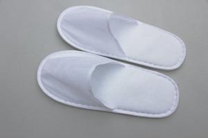 Best White Disposable Hotel Slippers , SPA Soft Hotel Bathroom Slippers 28*11cm wholesale