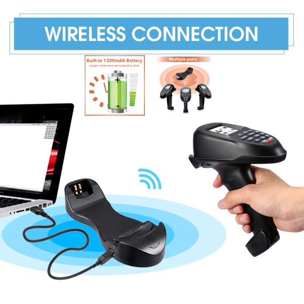 Cheap Infrared 5mil 2D 2.4GHz Portable Qr Scanner for sale